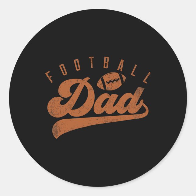 Adesivo Pai de futebol (Frente)