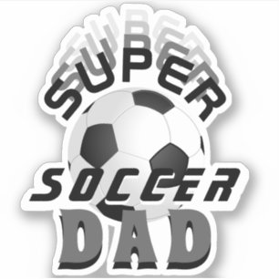 Adesivo Pai de Futebol Super Futebol Esportivo Padre