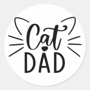 Adesivo Pai de gatos
