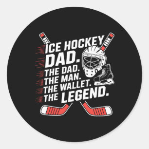 Adesivo Pai de Hockey, O Homem da Carteira