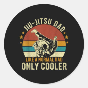 Adesivo Pai de Jiu-Jitsu Brasileiro Dia dos Pais de Jiu-Ji