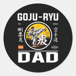 Adesivo Pai De Karato Goju-ryu Para Pais Com Karate Pion
