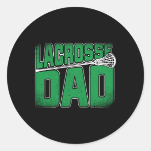 Adesivo Pai De Lacrosse - Roupa E Presentes De Lacrosse