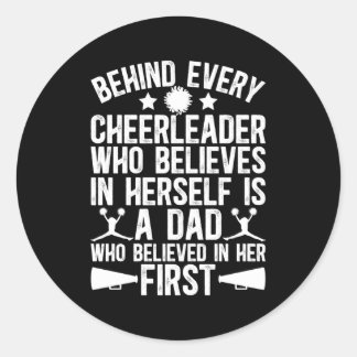 Adesivo Pai De Saúde Que Acreditava No Líder De Cheerhead