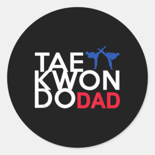 Adesivo Pai de Taekwondo Artes Marciais Pai
