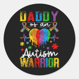 Adesivo Pai De Um Guerreiro Autismo Autista Autista