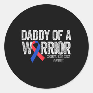 Adesivo Pai De Um Guerreiro T Camisa Chd Congenital Heart