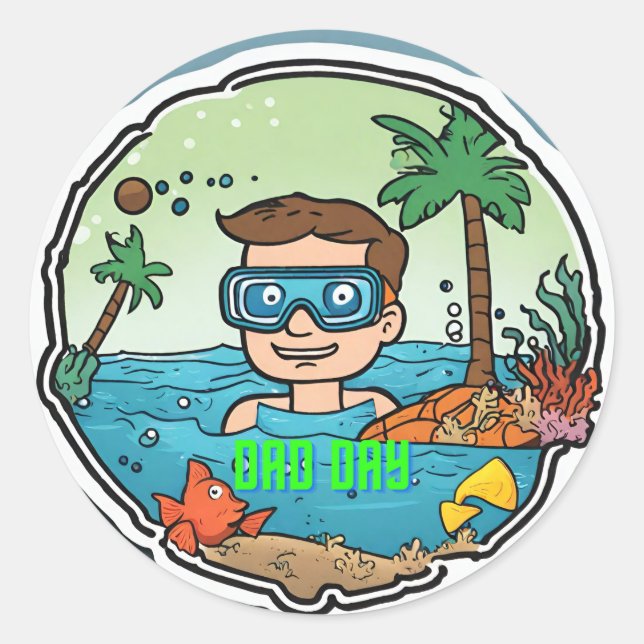 Adesivo pai dia (Frente)