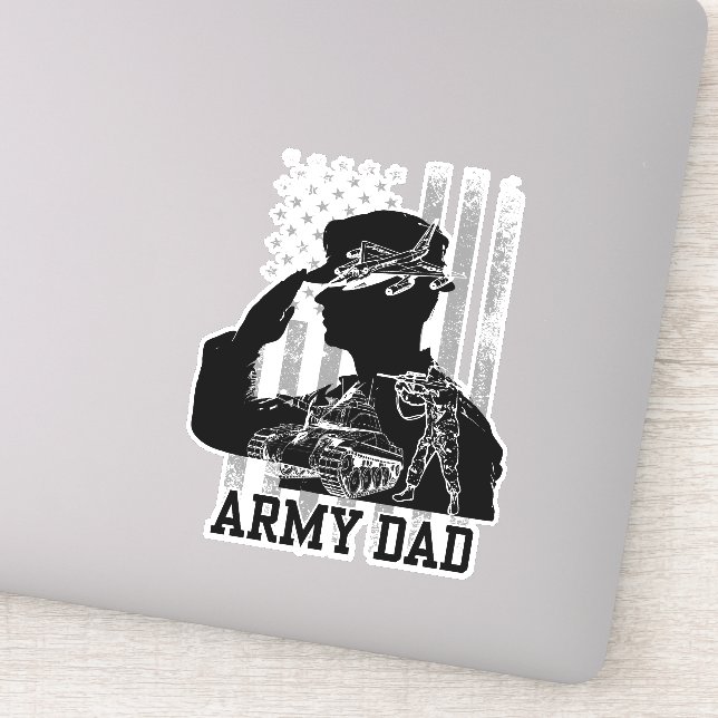 Adesivo Pai do exército (Detalhe)