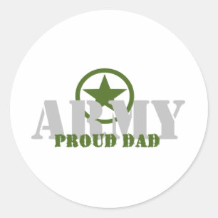 Adesivo Pai do exército orgulhoso