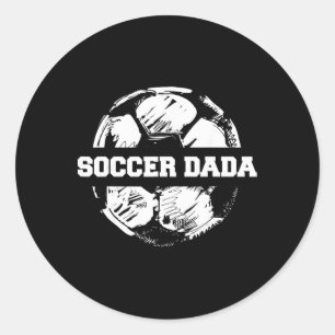 Adesivo Pai do Futebol Dada do Futebol Camiseta Dividida P