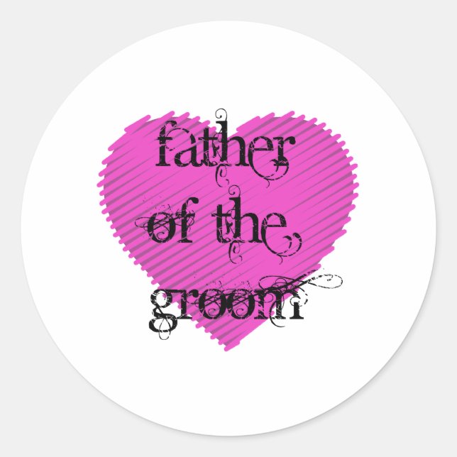 Adesivo Pai do Groom (Frente)