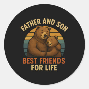 Adesivo Pai E Filho Melhores Amigos Para A Vida Papá Bear
