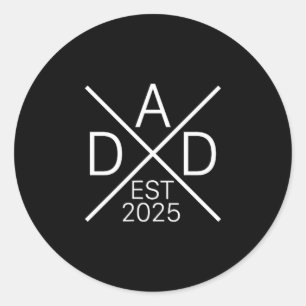 Adesivo Pai Engraçado Est 2025 Para Novo Pai Marido Anúnci
