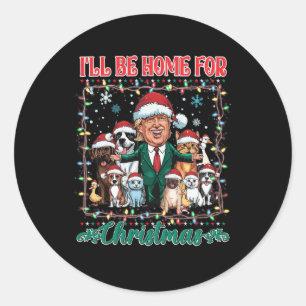 Adesivo Pai Engraçado Trump Horado de Natal Xm
