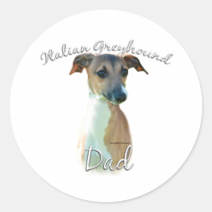 Adesivo Pai Greyhound italiano 2