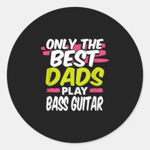 Adesivo Pai Guitarista Engraçado Oferece Apenas Melhores P