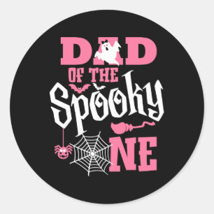 Adesivo Pai Halloween primeiro aniversario Coching Family