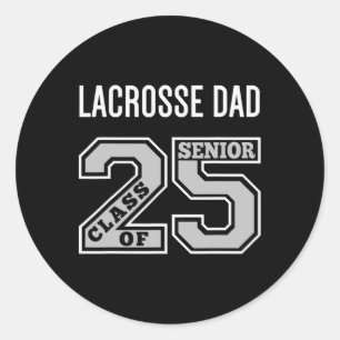 Adesivo Pai Lacrosse 2025 - Mais velho Pai Lacrosse Cl