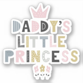 Adesivo Pai Little Princess