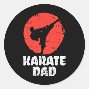 Adesivo Pai Lutador de Karatê Arte Marcial Japonesa Pais D