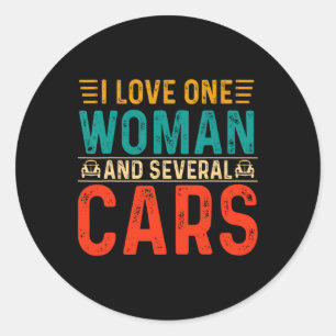 Adesivo Pai Mecânico Eu Amo Uma Mulher E Vários Carros M