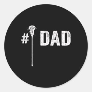 Adesivo Pai Mens Número Um Lacrosse