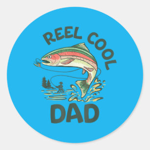 Adesivo Pai Muito Legal Nova Vida de Pai Pescador Dia dos