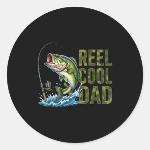 Adesivo Pai muito legal, pai engraçado de pesca, pesca de