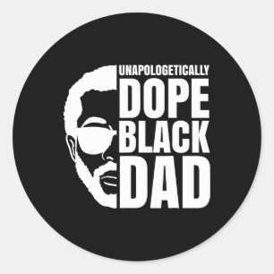 Adesivo Pai Negro Afro-Americano Dia de os pais J