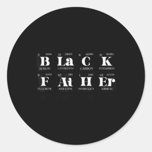 Adesivo Pai Negro Elemento Essencial História Negra Fathe