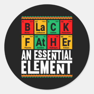 Adesivo Pai Negro O Pai Essencial Do Dia de os pais De Esc