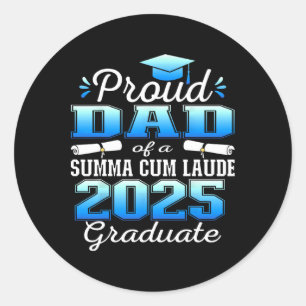 Adesivo Pai Orgulhoso 2025 Summa Cum Laude Cl 2025 Formand