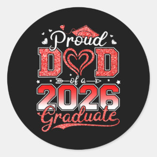 Adesivo Pai Orgulhoso De Um Senior 2026 Cl De 2026 Graduad