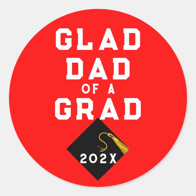 Adesivo Pai Ortoso de Graduação (Frente)