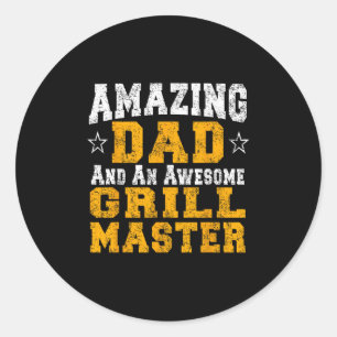 Adesivo Pai Padre Barbecue Camisa Churrasco Grelha Mestre
