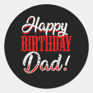 Adesivo Pai Pai Feliz Papa Pai Bday