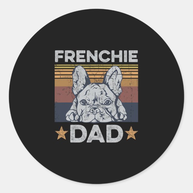 Adesivo Pai Para O Seu Pai Francês (Frente)