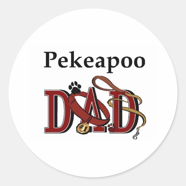 Adesivo Pai Pekeapoo (Frente)