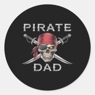 Adesivo Pai Pirata Mens