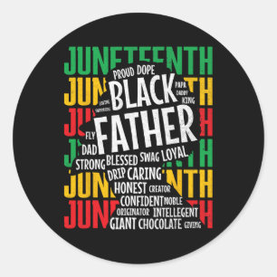 Adesivo Pai Preto Orgulhoso Junteo Dia de os pais Preto