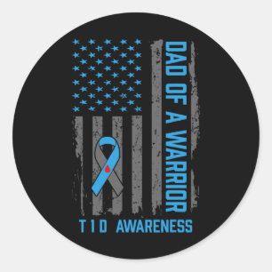 Adesivo Pai T1D de Sensibilização para a Diabetes Tipo 1