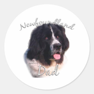 Adesivo Pai Terra Nova 2, Pai Newfie, Pai Newf