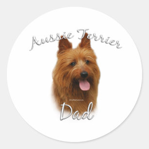 Adesivo Pai Terrier australiano 2