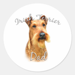 Adesivo Pai Terrier irlandês 2