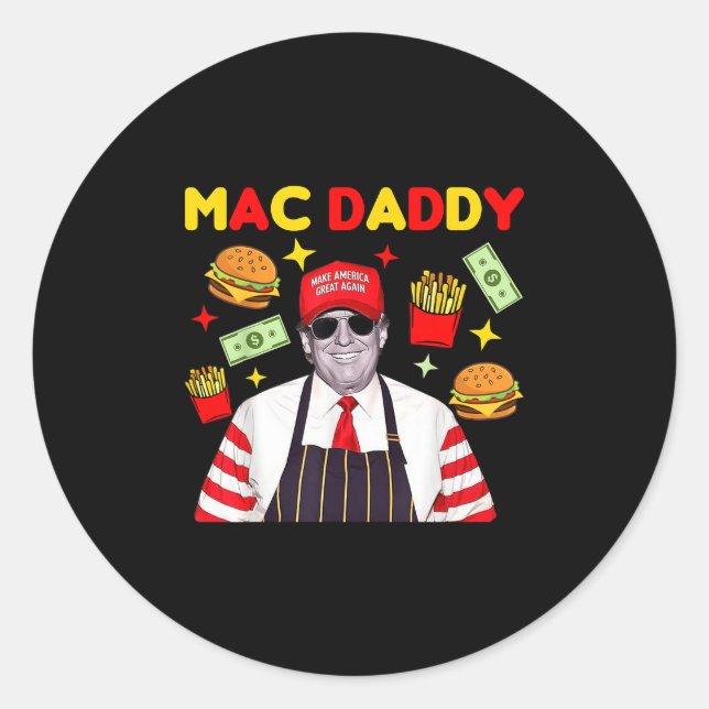 Adesivo Pai Trump Mac (Frente)