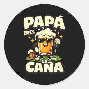 Adesivo Pai, você é demais cerveja espanhola engraçada pai
