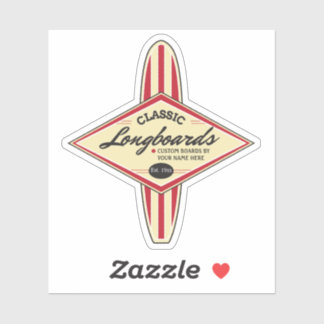 Adesivo Painéis de Longboards Personalizados