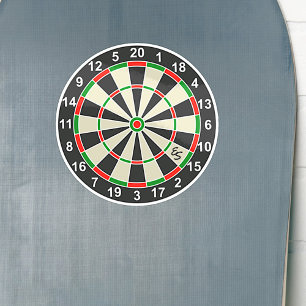 Adesivo Painel de Dardos Divertido Círculo Monogramado Div
