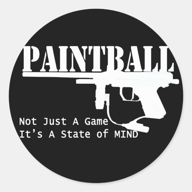 Adesivo Paintball State of Mind (Frente)